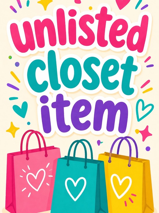 Handbags - Unlisted Closet Items for Live Show Only